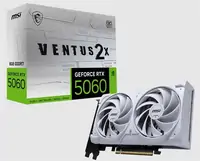 VGA MSI RTX 5060 8G VENTUS 2X OC WHITE