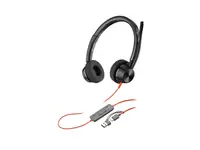 Slušalice+mikrofon HP POLY Blackwire 3325 Stereo Microsoft Teams Certified USB-C Headset +3.5mm Plug +USB-C/A Adapter