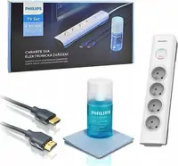 Philips TV set, HDMI, produžna letva, krpica