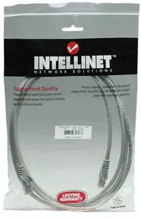 Intellinet Cat5e, CCA, U/UTP, PVC, RJ45,7.5m, sivi Intellinet Cat5e, CCA, U/UTP, PVC, RJ45,7.5m, sivi
