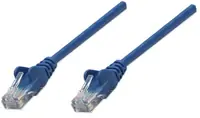 Intellinet Cat6, CCA, U/UTP, PVC, RJ45, 5m, plavi