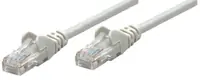 Intellinet Cat6, CCA, U/UTP, PVC, RJ45, 10m, sivi
