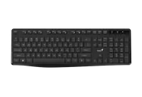 Genius KB-7200, bežična tipkovnica, silent, crna