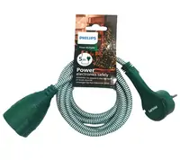 Philips produžni kabel 5m, zeleni