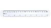 Ravnalo pvc 20cm Deli