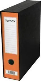 Registrator A4 široki Fornax Prestige narančasti s kutijom