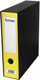 Registrator A4 široki Fornax Prestige žuti s kutijom