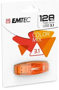 OUTUSB 3.1 Flash drive 128GB EMTEC C410 Color Mix